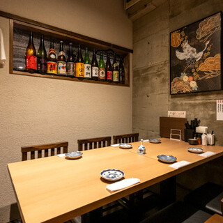 グループ飲みも楽しめる
